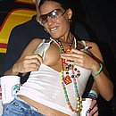 Hot sexy chicks shows  tits in party