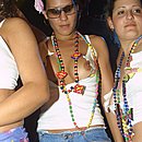 Flashing tits on party
